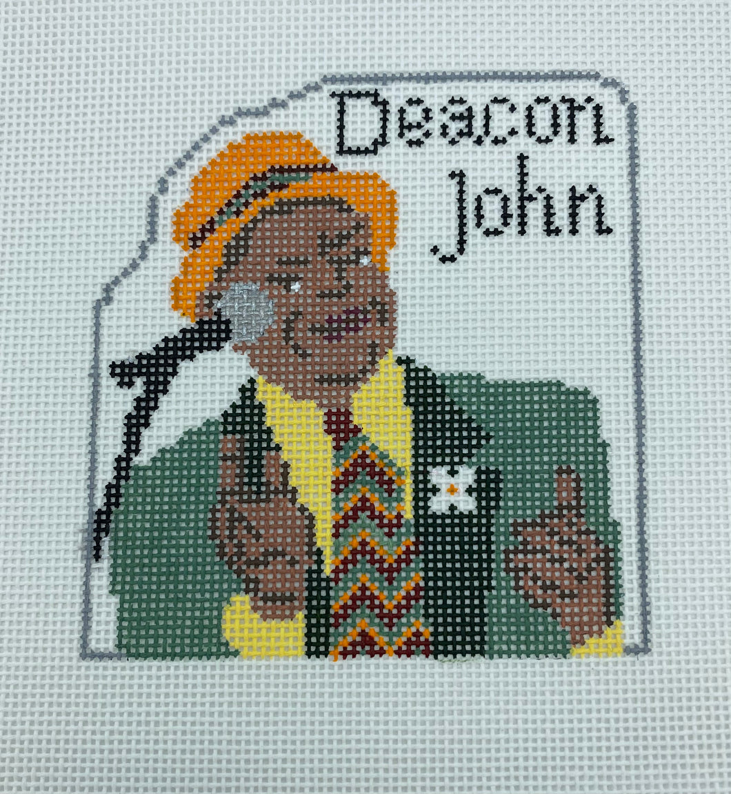 Deacon John Needlepoint Ornament